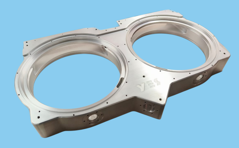 MACHINED PART:	ALUMINIUM MATERIAL